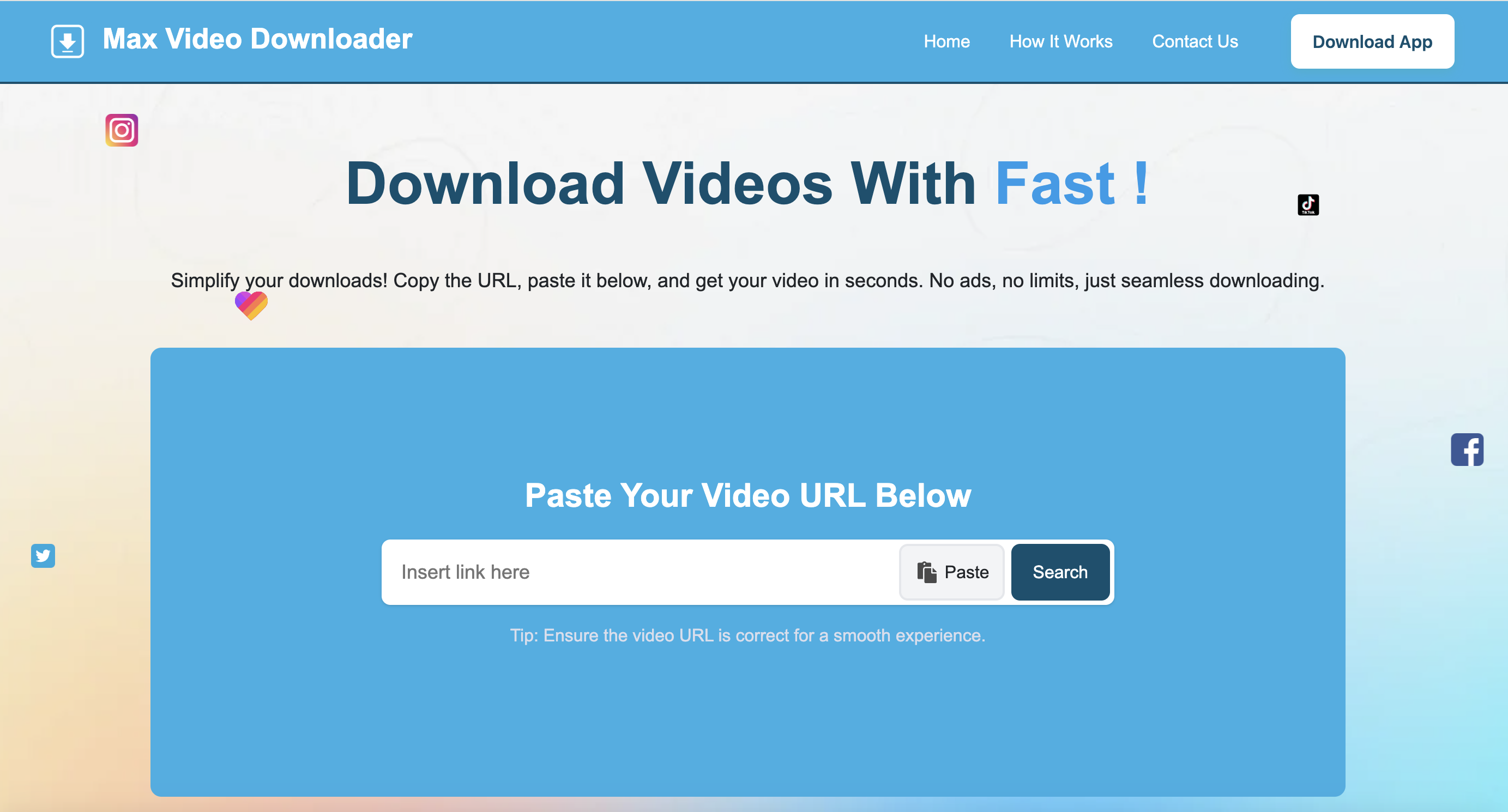 Video Downloader Max Video Downloader